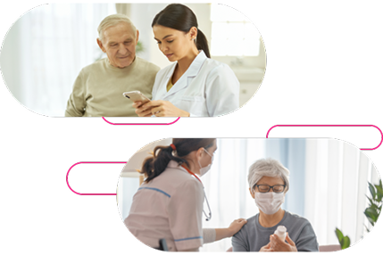 Banner Orientação e apoio ao seu tratamento, totalmente gratuito e pelo WhatsApp